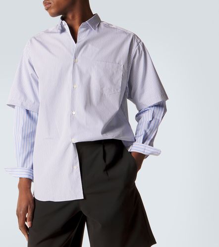 Comme des Garçons Chemise rayée en popeline de coton - Comme des Garcons Homme - Modalova