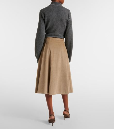 Jupe midi en coton - Brunello Cucinelli - Modalova