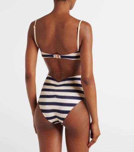 Johanna Ortiz Haut de bikini rayé - Johanna Ortiz - Modalova