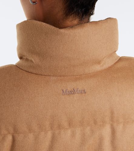 Veste doudoune réversible en poil de chameau - Max Mara - Modalova