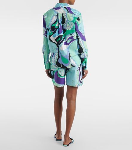 Chemise Orchidee imprimée en coton - Pucci - Modalova