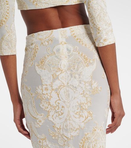 Roberto Cavalli Jupe midi imprimée - Roberto Cavalli - Modalova