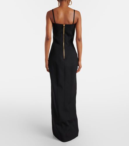 Balmain Robe longue en laine - Balmain - Modalova