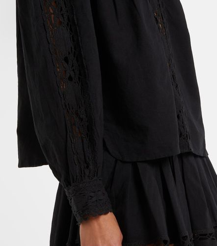 Blouse Valmira brodée en lin et coton - Marant Etoile - Modalova