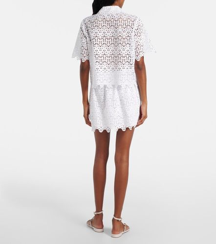 Chemise The Deco Eyelet en coton - Frame - Modalova