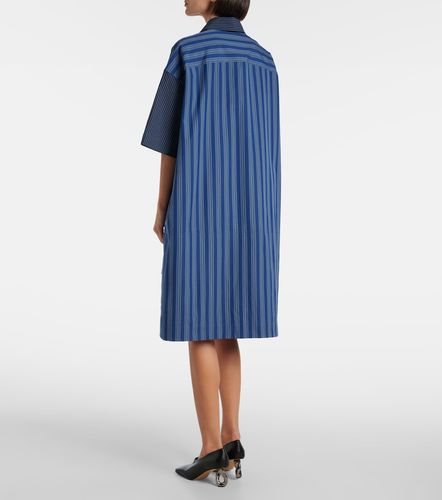 Robe chemise rayée en coton - JW Anderson - Modalova