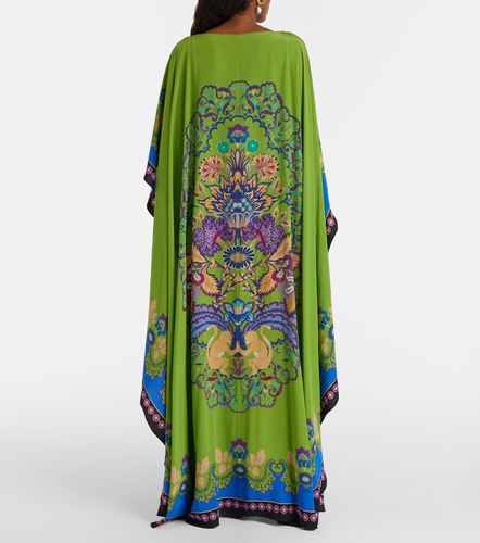 Robe longue Magic imprimée en soie - La DoubleJ - Modalova
