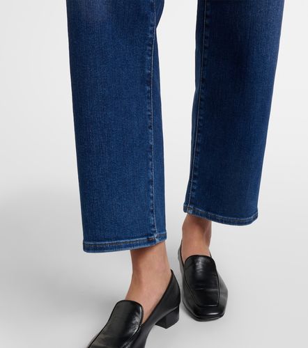 Jean droit Mellow à taille mi-haute - Frame - Modalova