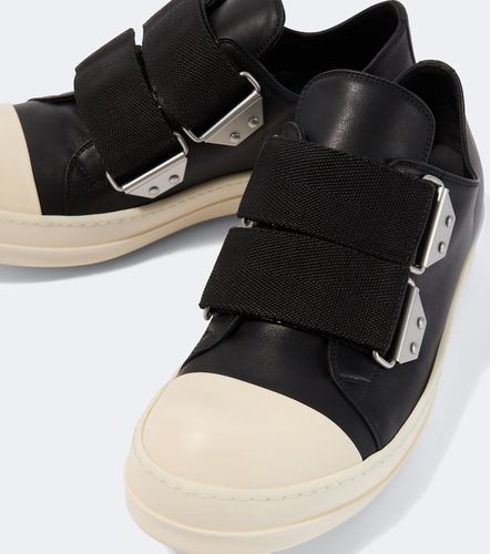 Baskets Low Strap Sneaks en cuir - Rick Owens - Modalova