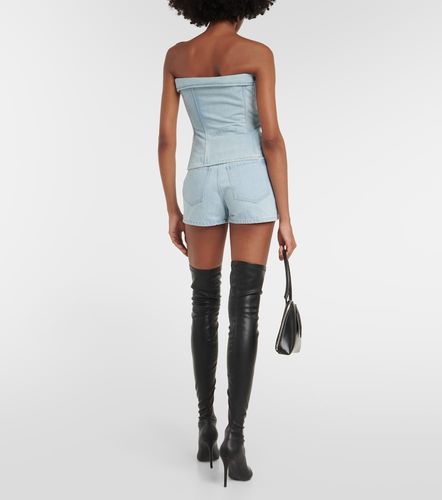 Dion Lee Top bustier en jean - Dion Lee - Modalova