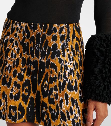 Alaïa Mini-jupe à imprimé léopard - Alaia - Modalova