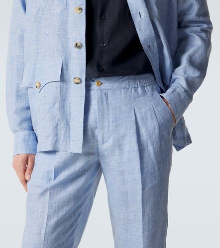 Rubinacci Pantalon slim en lin - Rubinacci - Modalova
