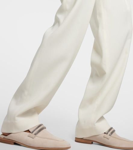Pantalon ample à taille haute - Brunello Cucinelli - Modalova