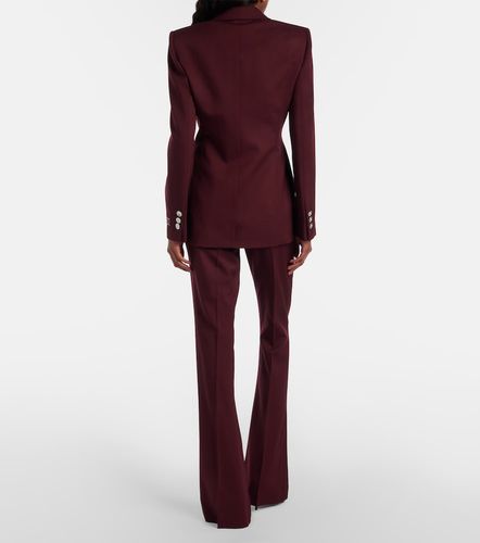 Versace Pantalon évasé en laine - Versace - Modalova
