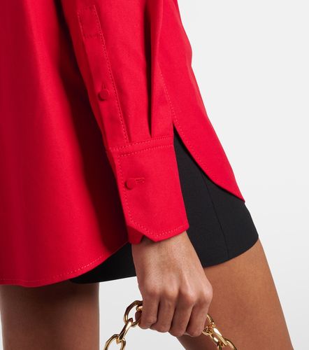 Chemise oversize en coton à fleur - Valentino - Modalova