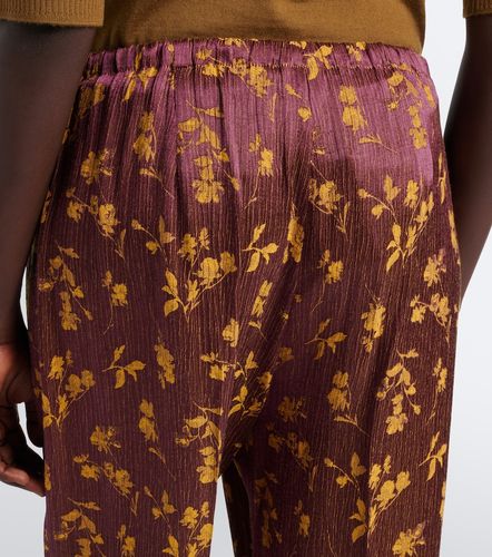 Pantalon ample à fleurs - Dries Van Noten - Modalova