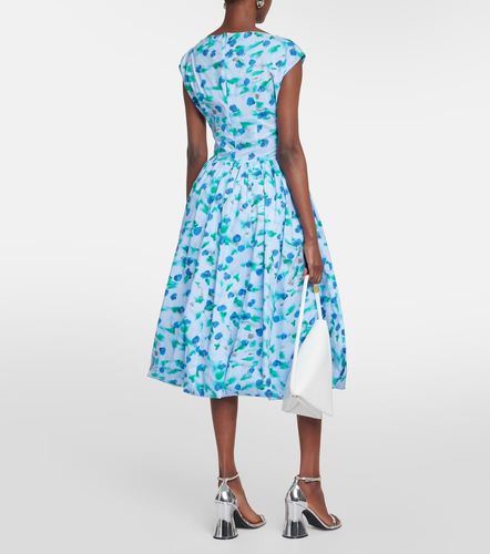 Robe en popeline de coton à imprimé floral - Marni - Modalova