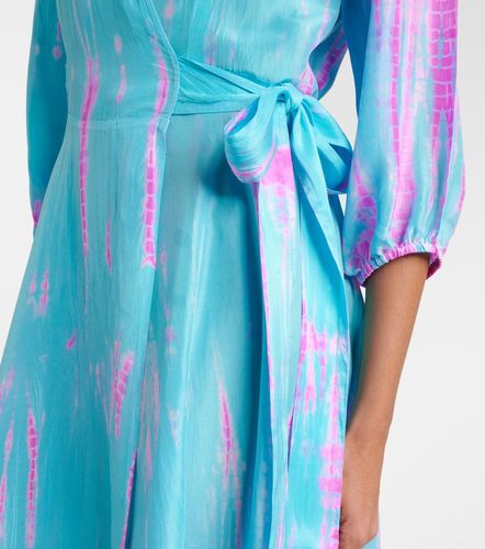 Robe longue Hailey en soie - Anna Kosturova - Modalova