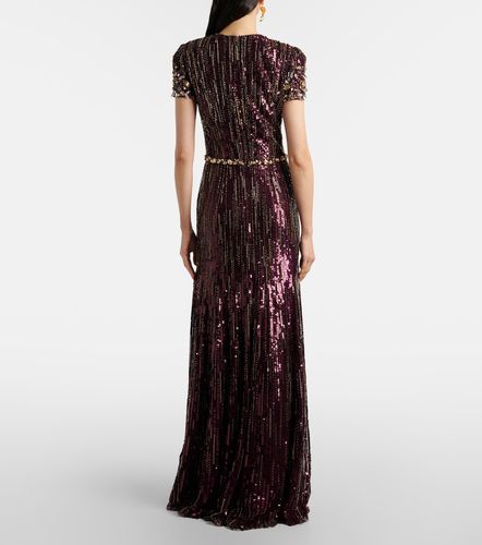 Robe longue Ninetta à sequins - Jenny Packham - Modalova
