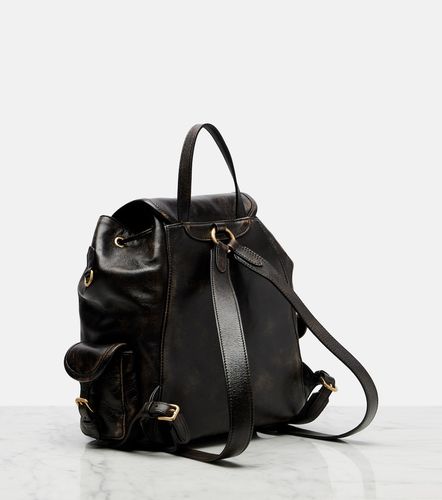 Miu Miu Sac à dos en cuir - Miu Miu - Modalova