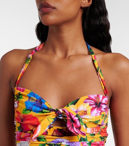 Maillot de bain à fleurs - Dolce&Gabbana - Modalova