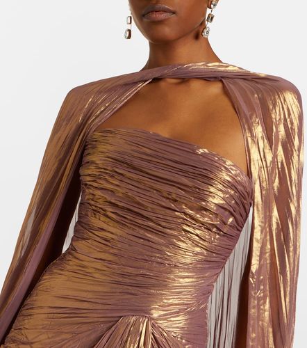 Robe longue bustier à cape - Marmar Halim - Modalova