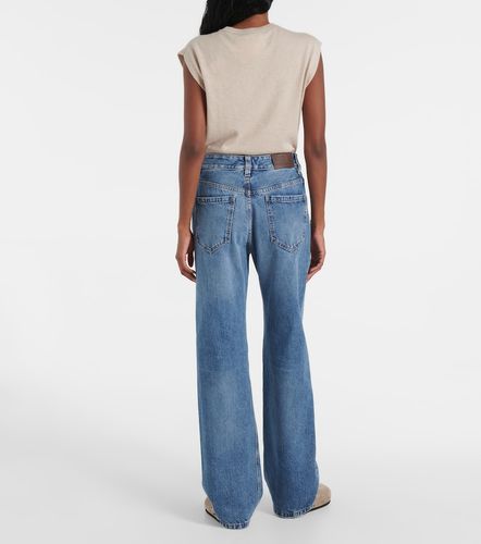 Jean straight taille haute - Brunello Cucinelli - Modalova