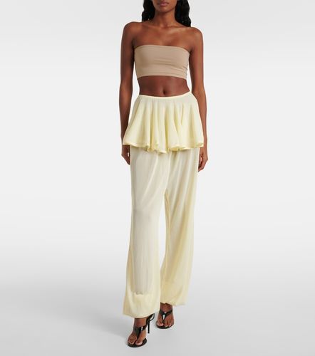Alaïa Sandales Infradito en cuir - Alaia - Modalova