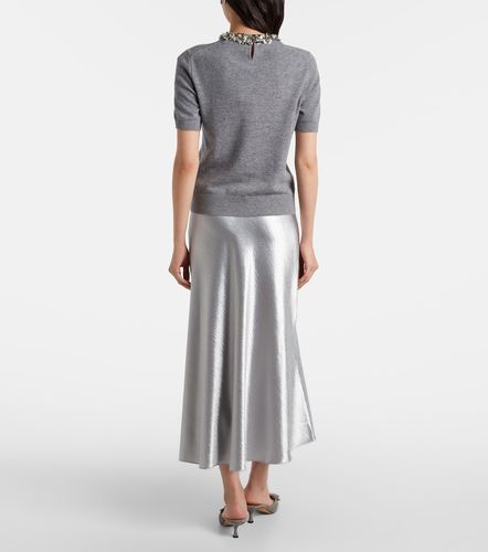 Tory Burch Jupe midi en satin - Tory Burch - Modalova