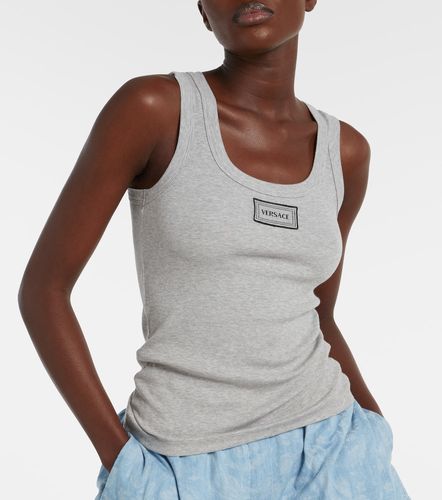 Versace Top en coton mélangé - Versace - Modalova