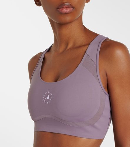 Brassière de sport à logo - Adidas by Stella McCartney - Modalova