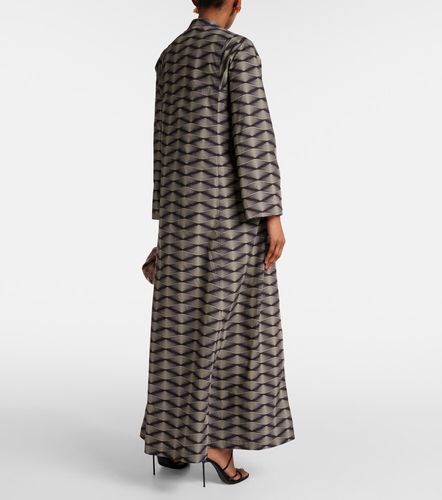 Robe longue en popeline de coton imprimée - Dries Van Noten - Modalova