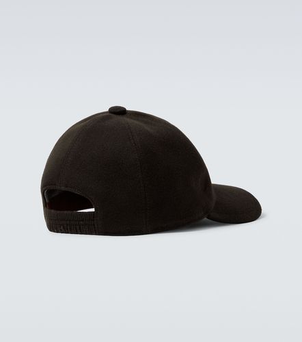 Casquette brodée en daim à logo - Loro Piana - Modalova