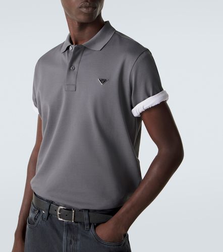 Prada Polo en piqué de coton - Prada - Modalova