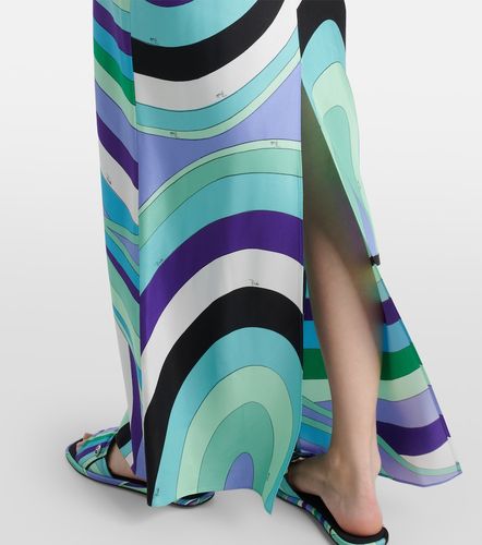 Pucci Robe longue Iride en soie - Pucci - Modalova