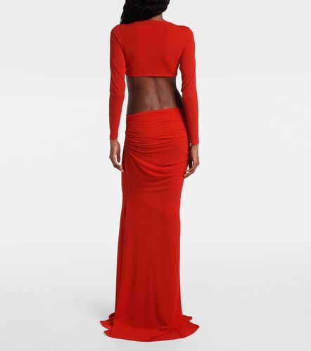 Alex Perry Robe longue en crêpe - Alex Perry - Modalova