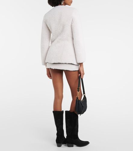 Blancha Veste en shearling et cuir - Blancha - Modalova