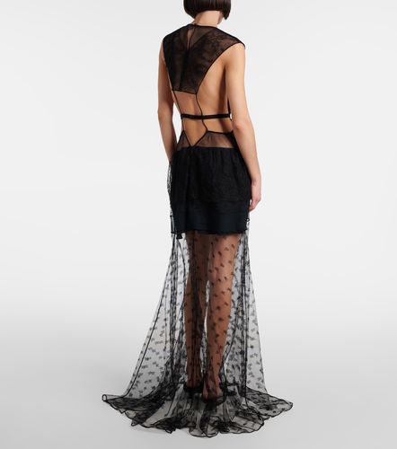 Robe longue en dentelle - Stella McCartney - Modalova