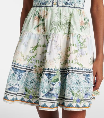 Robe imprimée en coton à cristaux - Camilla - Modalova