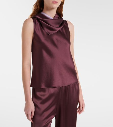 Leset Top Barb en satin drapé - Leset - Modalova
