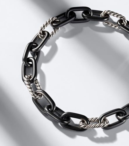 Bracelet chaîne DY Madison® en titane et argent sterling - David Yurman - Modalova
