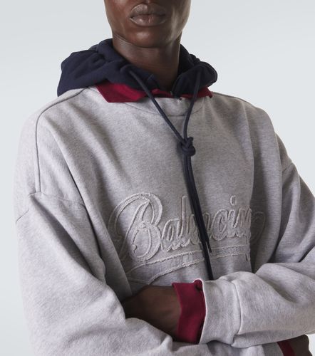 Sweat-shirt en coton à logo - Balenciaga - Modalova
