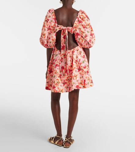 Robe Lightburst en lin à imprimé floral - Zimmermann - Modalova