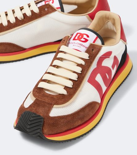 Baskets DG Runner en daim - Dolce&Gabbana - Modalova