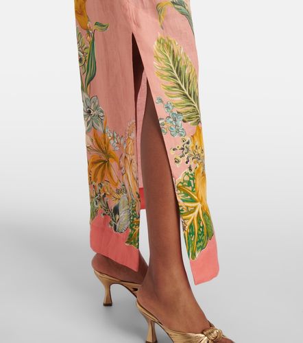 Alémais Robe longue Anika à fleurs - Alemais - Modalova