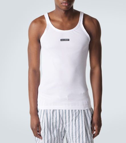 Dolce&Gabbana Débardeur en coton - Dolce&Gabbana - Modalova