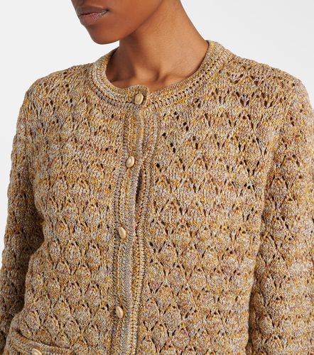 Valentino Cardigan en lin mélangé - Valentino - Modalova