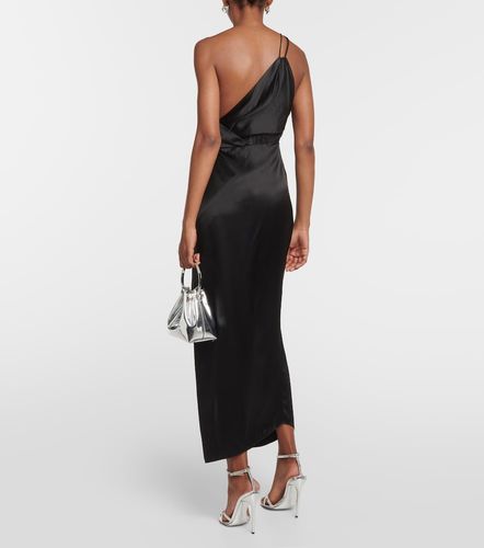 Robe midi asymétrique en soie - The Sei - Modalova