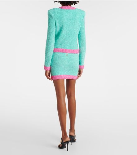 Balmain Mini-jupe en maille - Balmain - Modalova