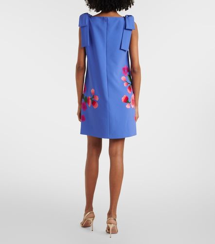Robe à fleurs et broderies - Carolina Herrera - Modalova